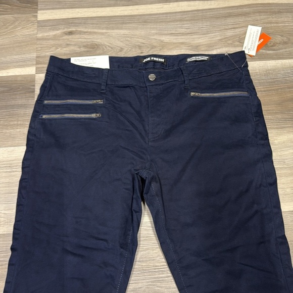 Joe fresh Navy Blue Casual Pants NWT size 32 - Picture 3 of 7